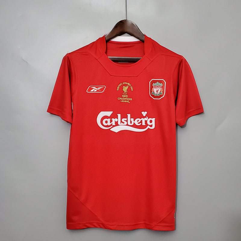 LIVERPOOL I 2005 LIGA DE CAMPEONES HOMBRE (RETRO)