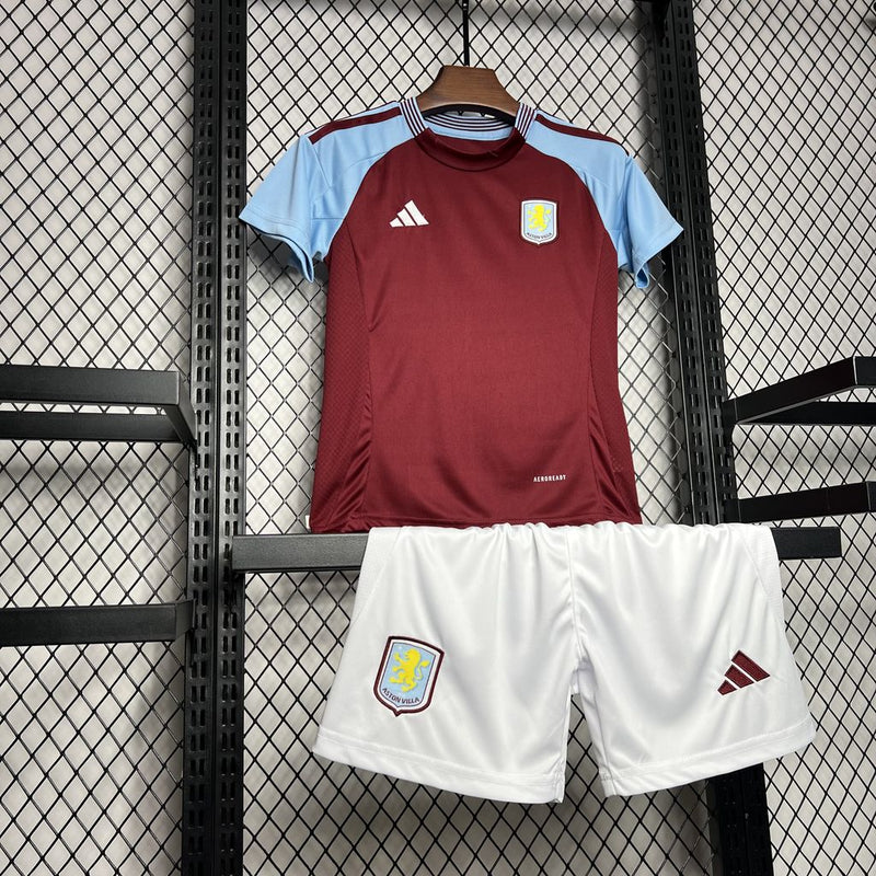 ASTON VILLA  I 24/25 CONJUNTO INFANTIL